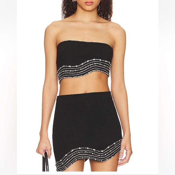 Bruna Embellished Bra Top - Picture 3 of 7